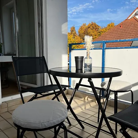 Modernes Apartment Mit Balkon Neu-Ulm Exterior photo