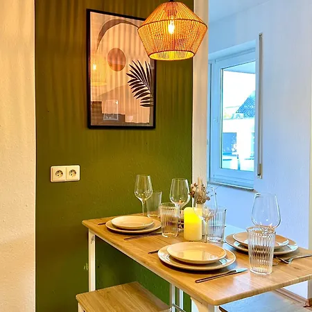 Modernes Apartment Mit Balkon Neu-Ulm Exterior photo